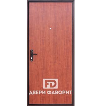 Одностворчатая квартирная дверь с ламинатом