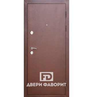 Дверь в загородный дом с цинкогрунтом, 3 петли
