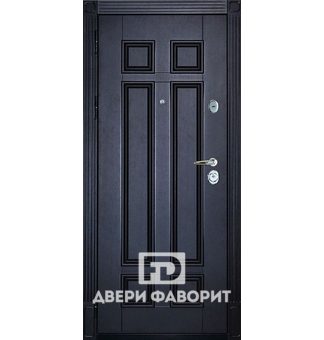Дверь металлическая с МДФ