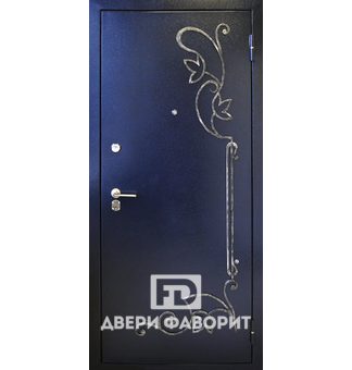Дверь уличная с терморазрывом (ковка)