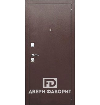 Дверь уличная с цинкогрунтом