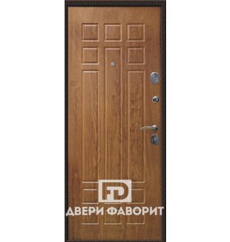 Дверь с отделкой филёнчатый МДФ